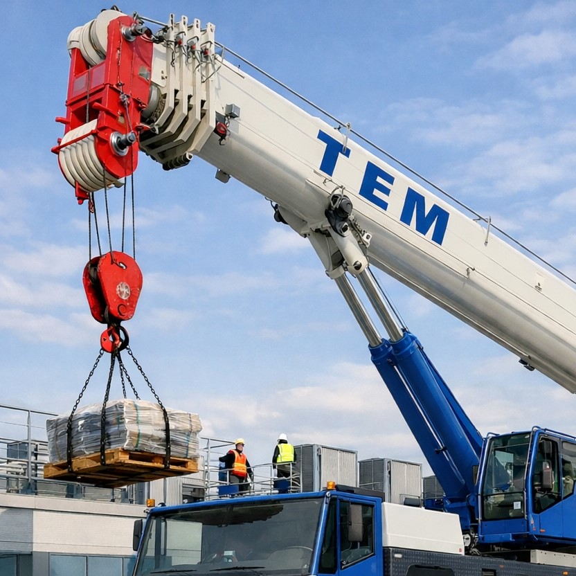 180 Ton / 99 Metre Teleskopik Vinç