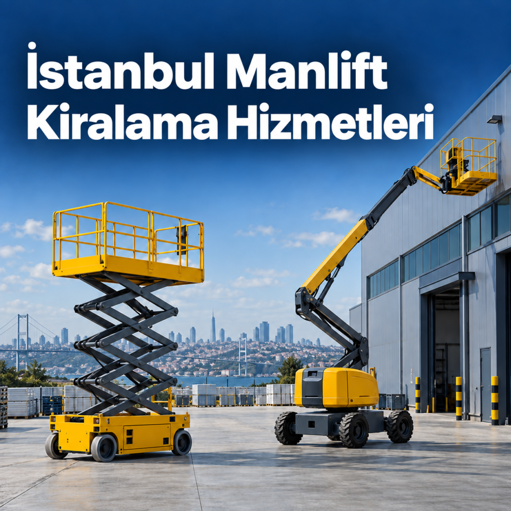 İstanbul Manlift Kiralama Ücretleri 2026: Saatlik, Günlük ve Aylık Fiyatlar